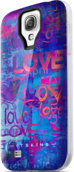 Чехол для Samsung Galaxy S4 ITSKINS Phantom Blue Чехол для Samsung Galaxy S4 ITSKINS Phantom Blue